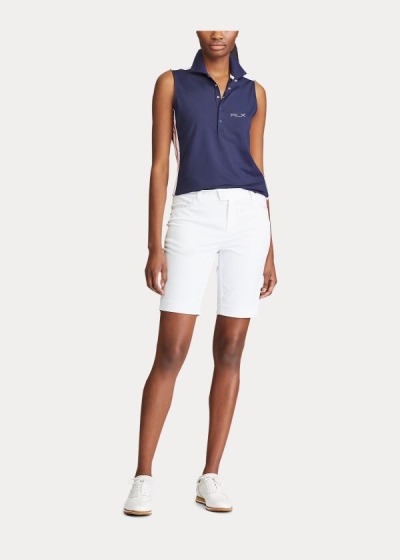 Polos Ralph Lauren Mujer Azul Marino / Blancos - Performance Golf - PZFJM1854